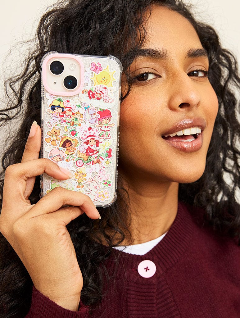 Strawberry Shortcake x Skinnydip Coquette Sticker Case