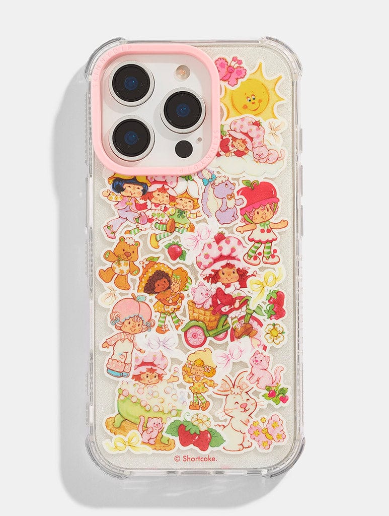 Strawberry Shortcake x Skinnydip Coquette Sticker Case