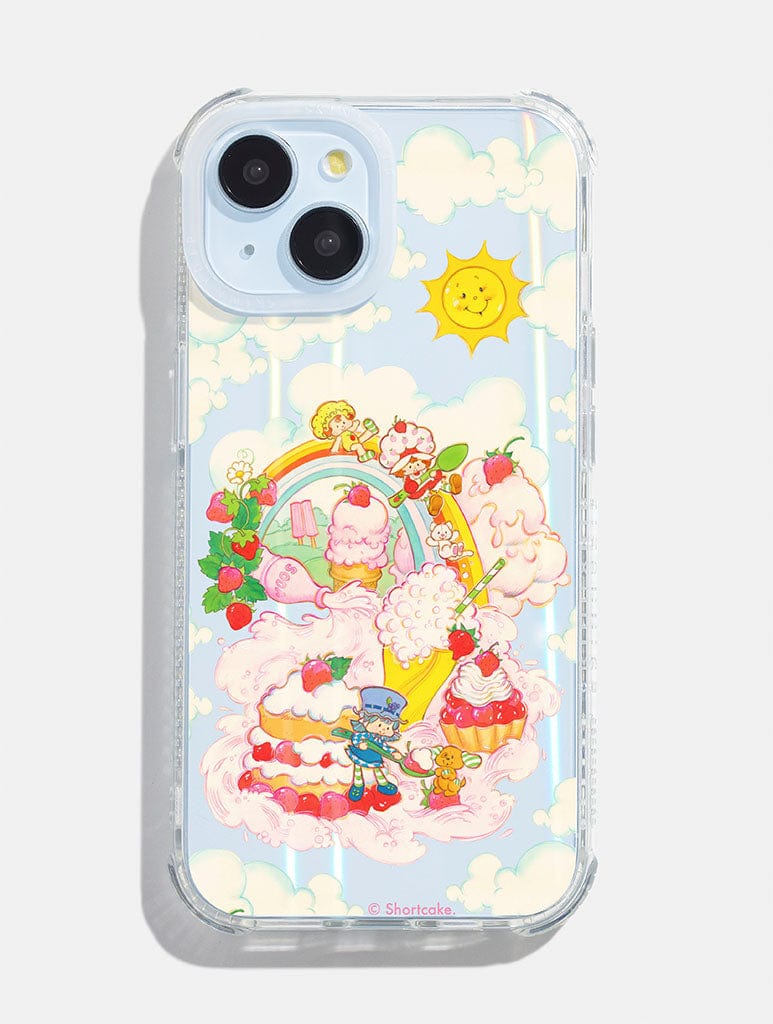 Strawberry Shortcake x Skinnydip Rainbow Cloud Shock iPhone Case