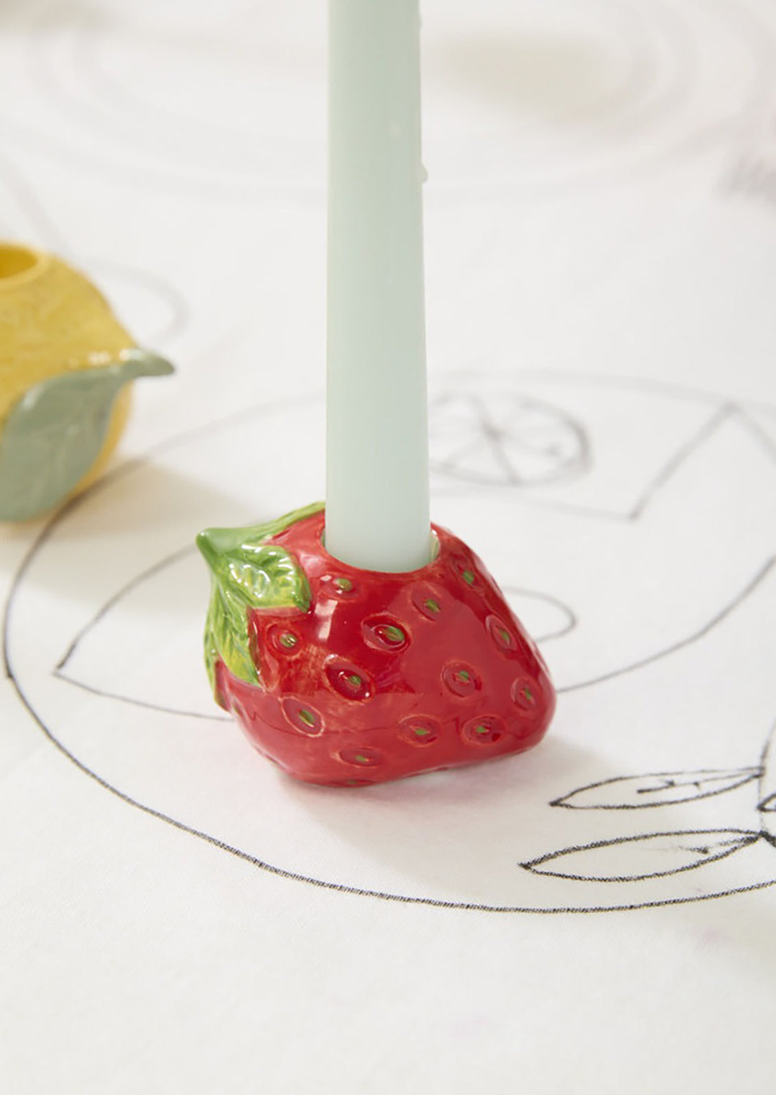 Strawberry Candle Holder