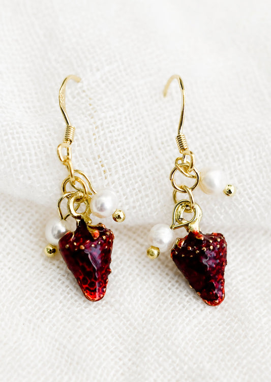 Strawberry Candy Earrings