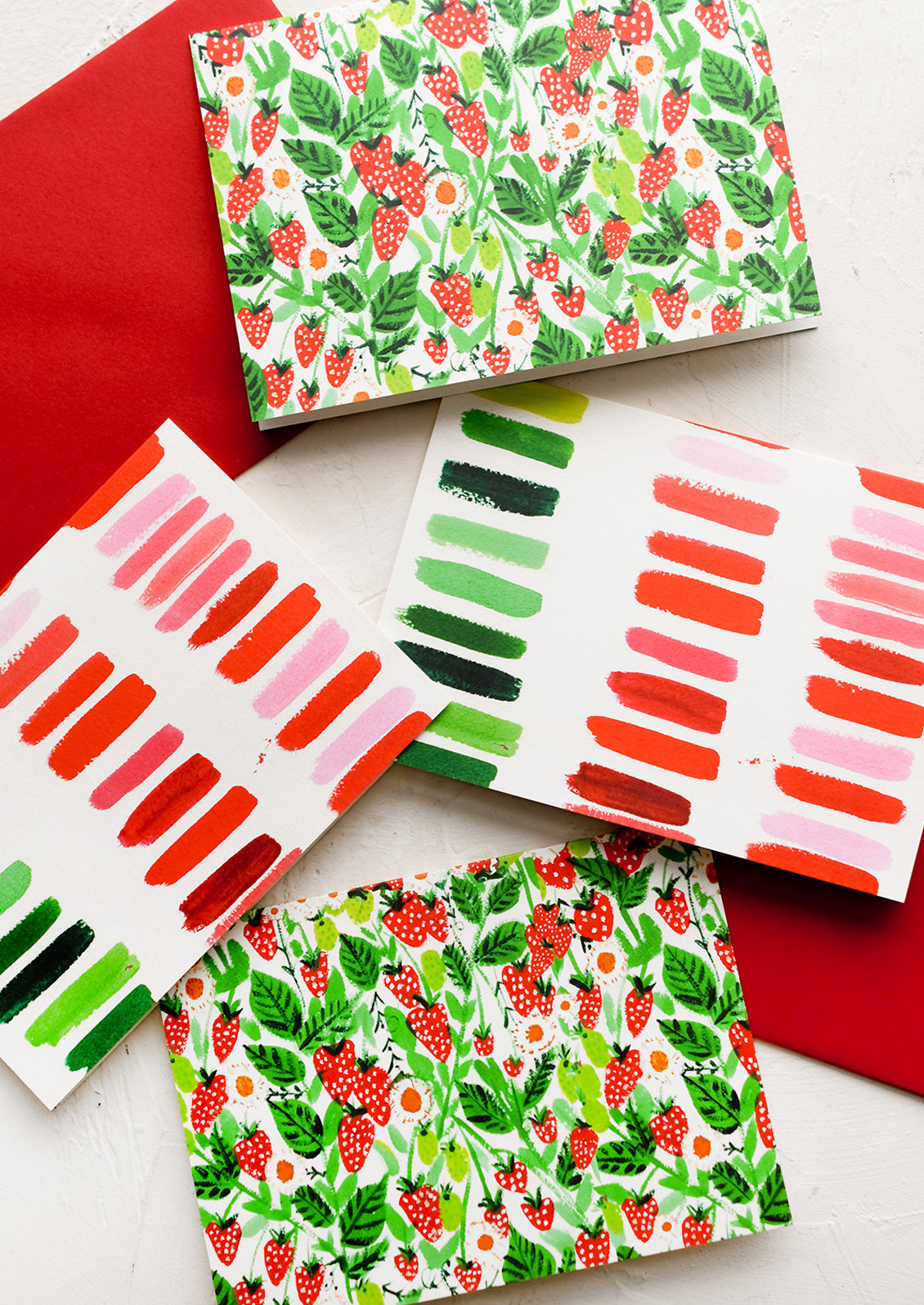 Strawberry Season Mixed Card Set