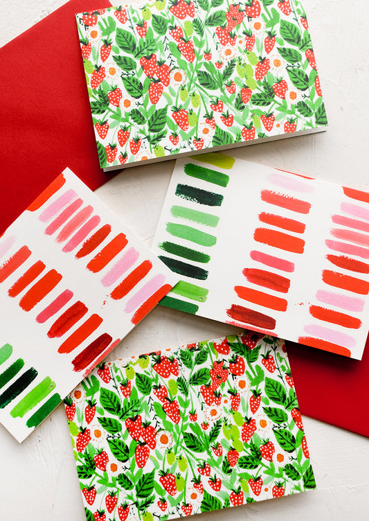 Strawberry Season Mixed Card Set