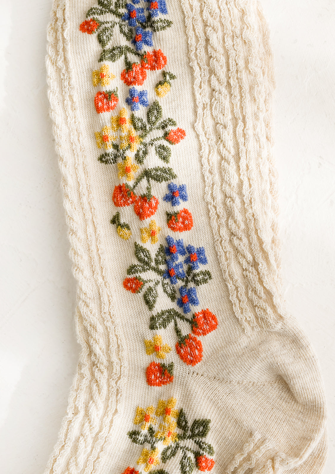 Strawberry Vine Socks