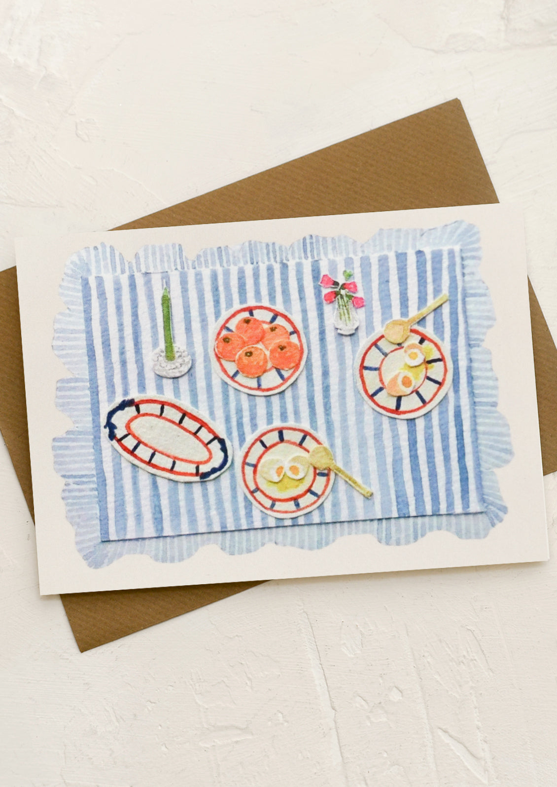Picnic Scene Blank Card