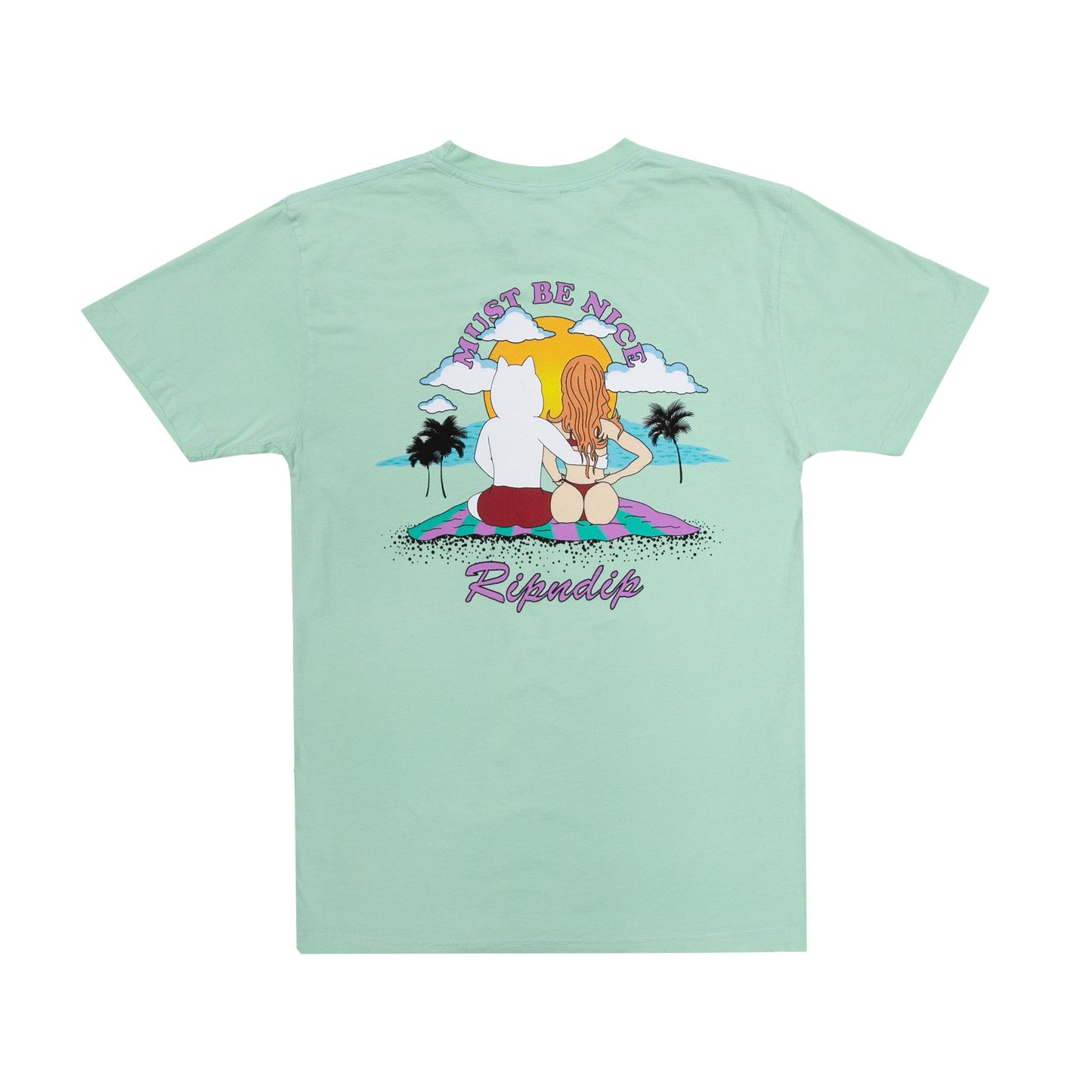 Suns Out Buns Out Tee (Mint)