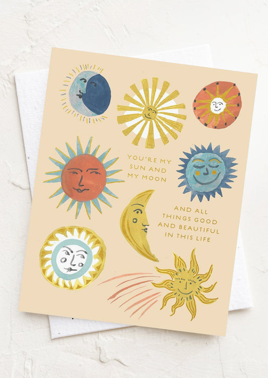 My Sun & My Moon Card