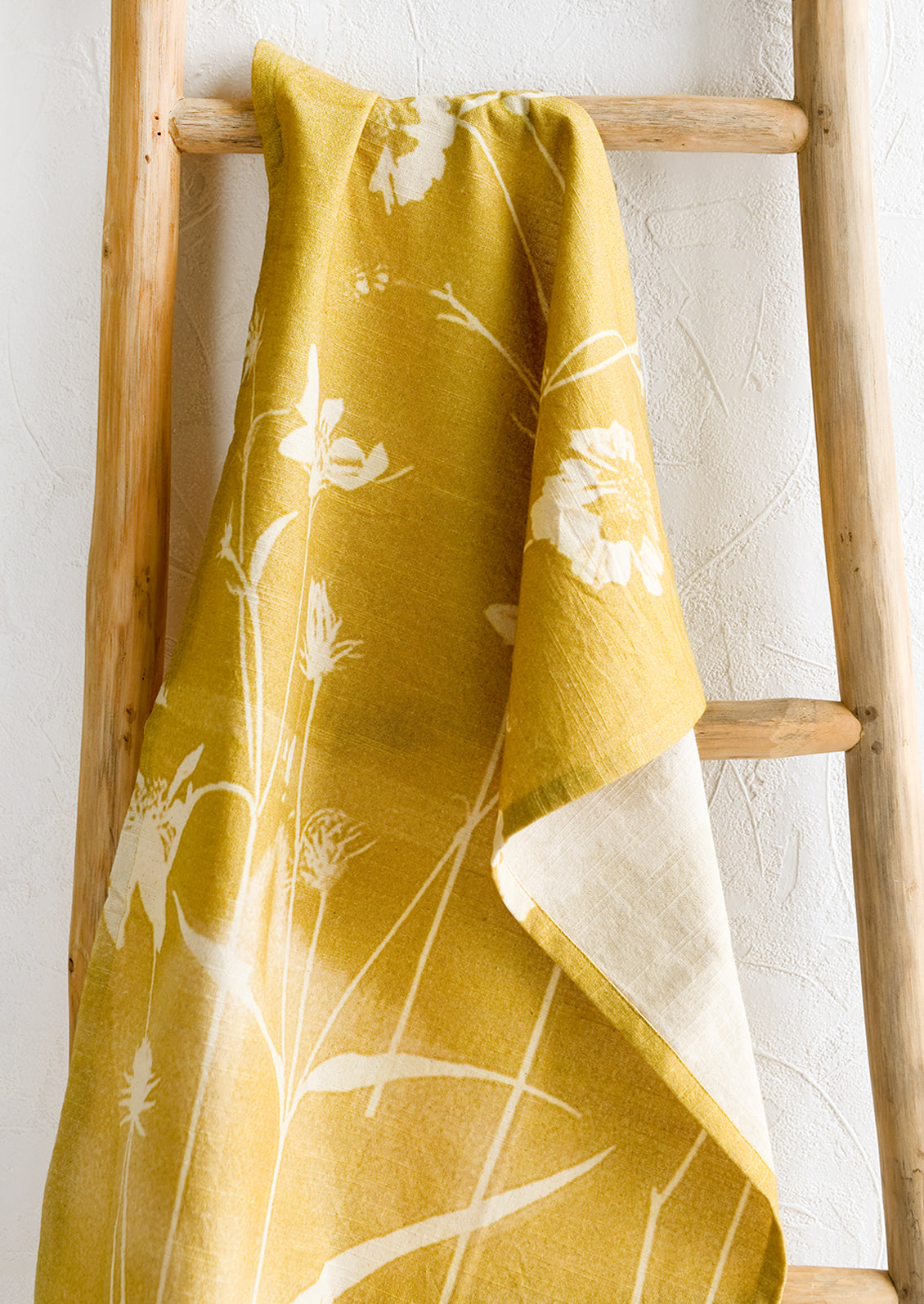 Sunprint Floral Tea Towel
