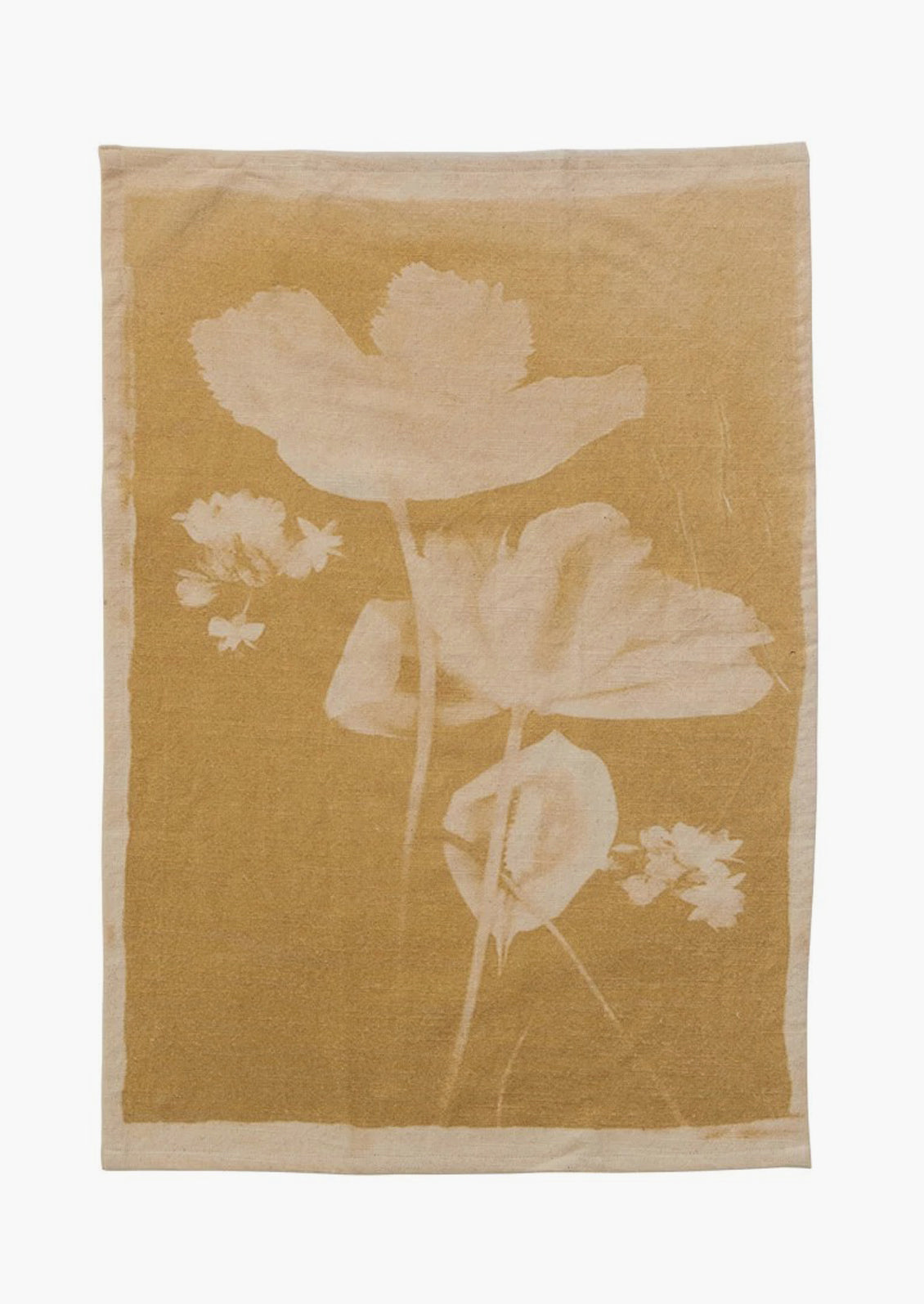 Sunprint Floral Tea Towel
