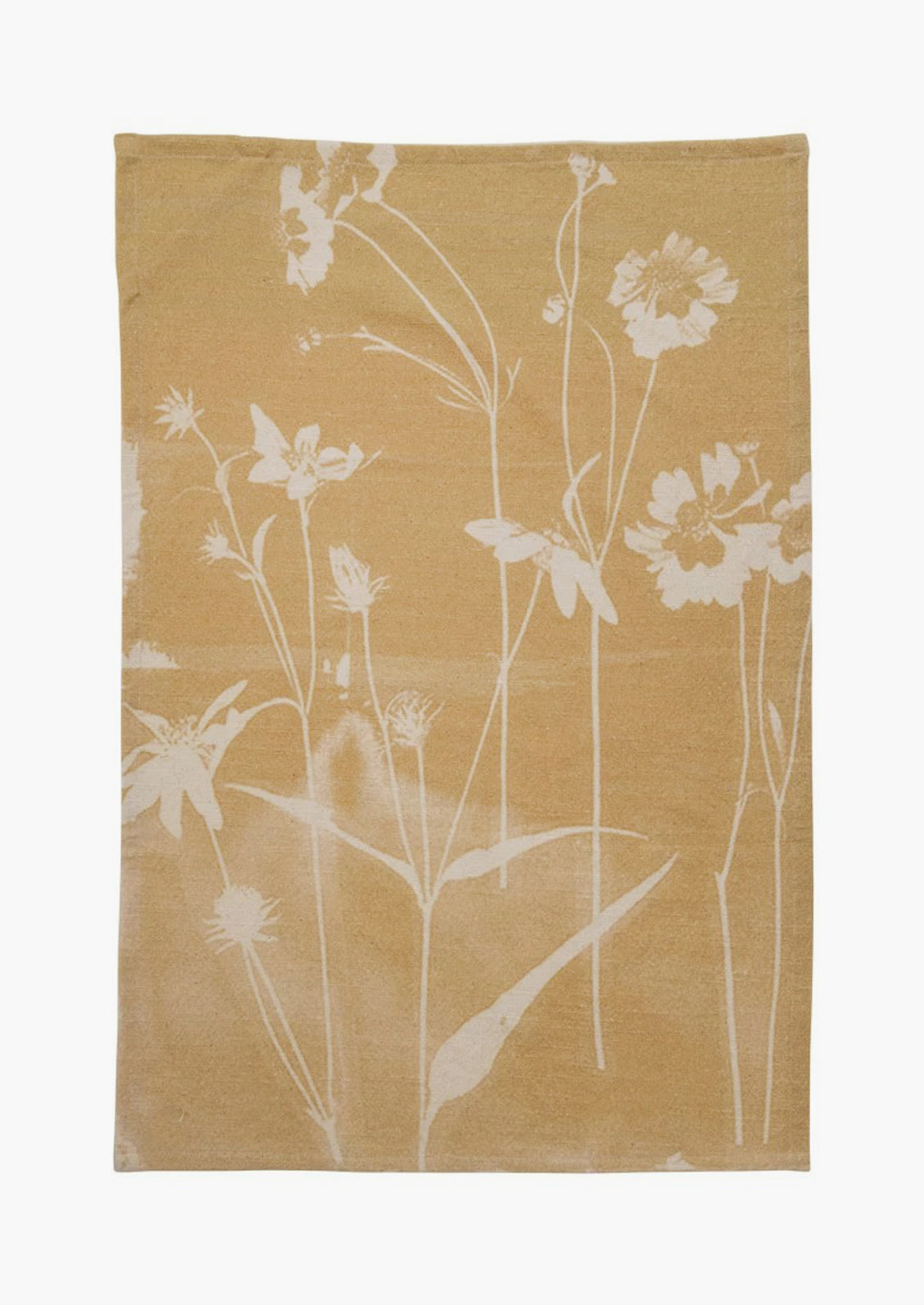 Sunprint Floral Tea Towel