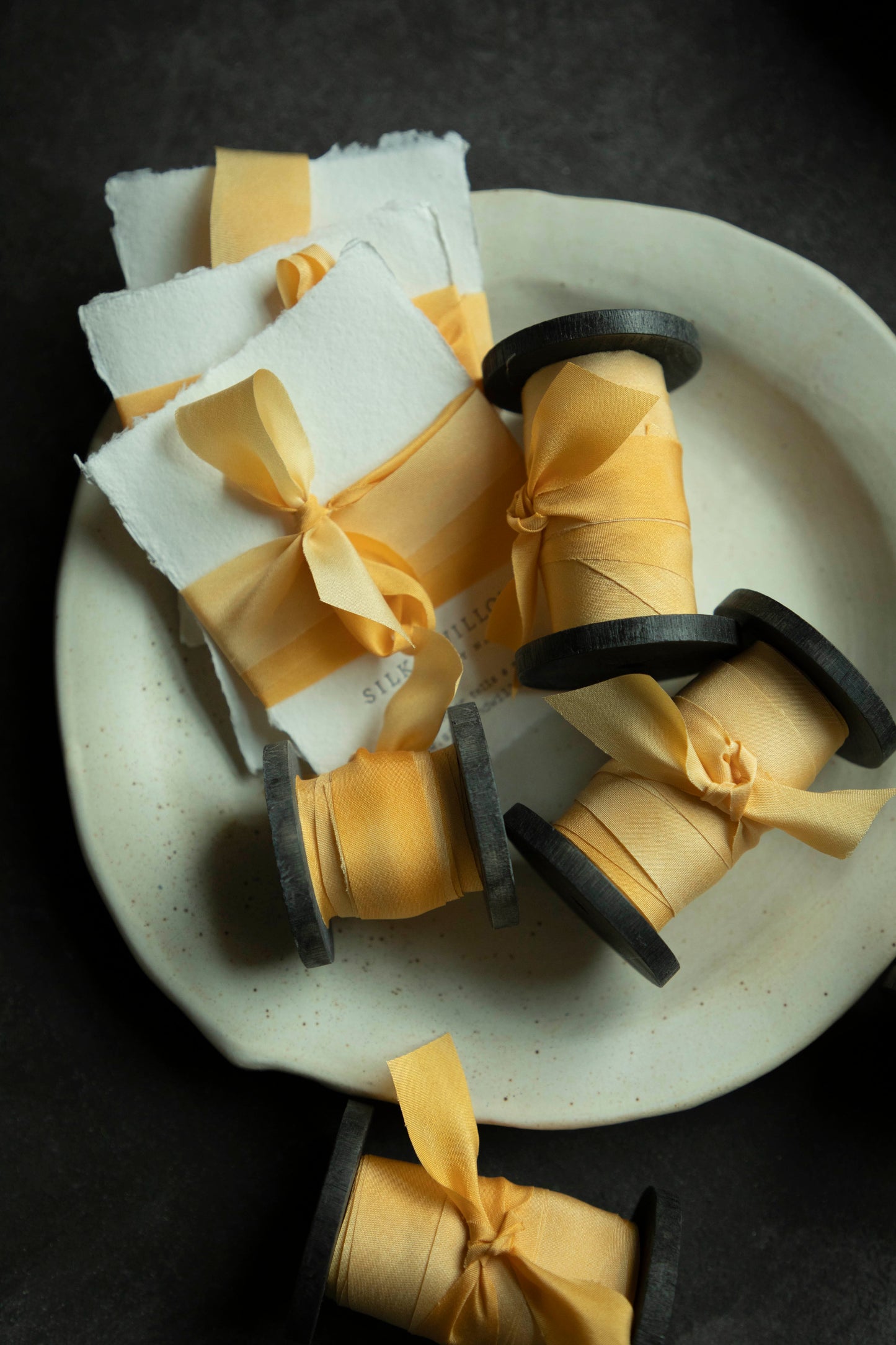 Sunshine Gold Silk Ribbon