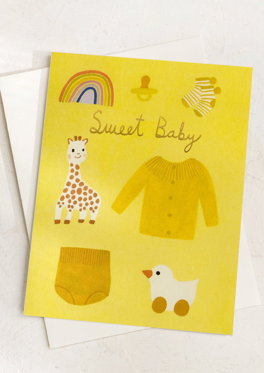 Sunshine Sweet Baby Card