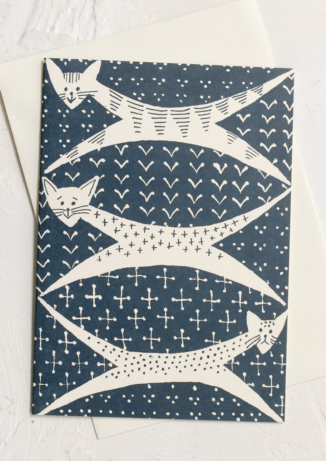 Swanky Cats Blank Card