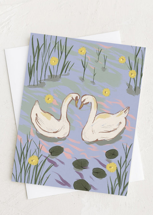 Swan River Blank Card