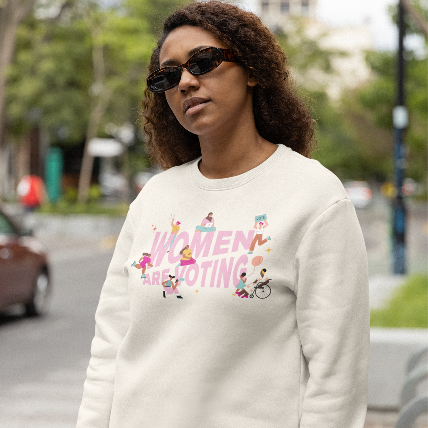 Women Are Voting Sweatshirt