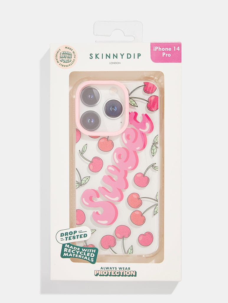 Sweet Cherry Shock iPhone Case