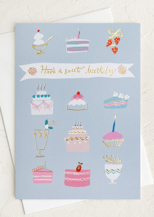 Birthday Sweets Card