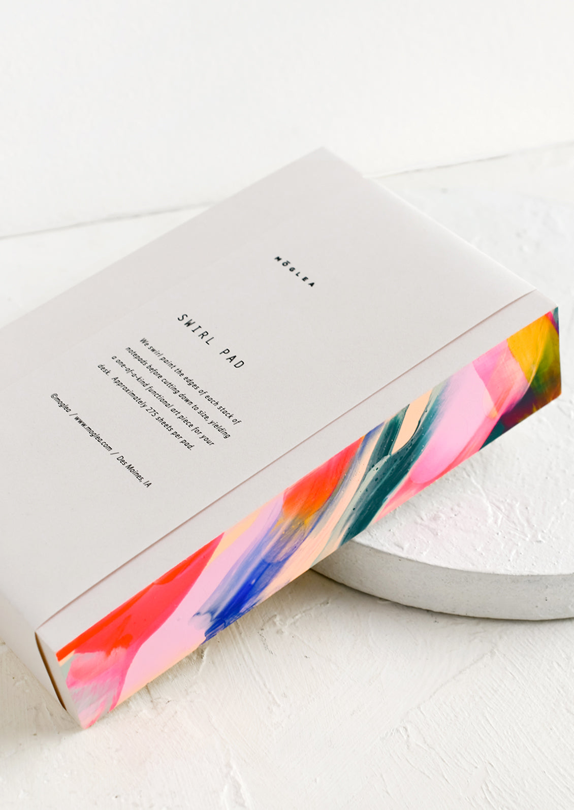 Swirl Painted Note Block