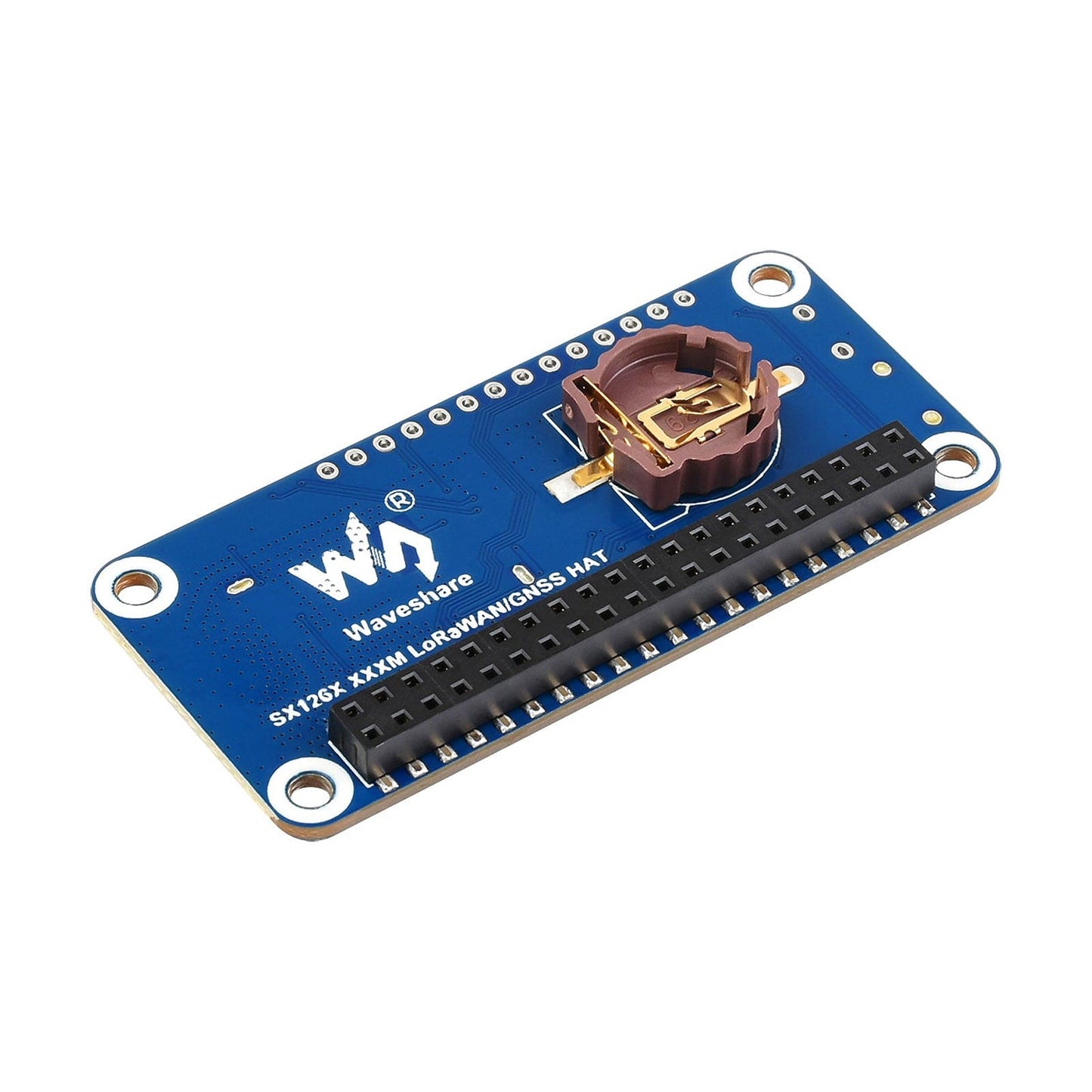 SX1262 LoRaWAN Node Module Expansion Board for Raspberry Pi (850~930MHz HF with GNSS)