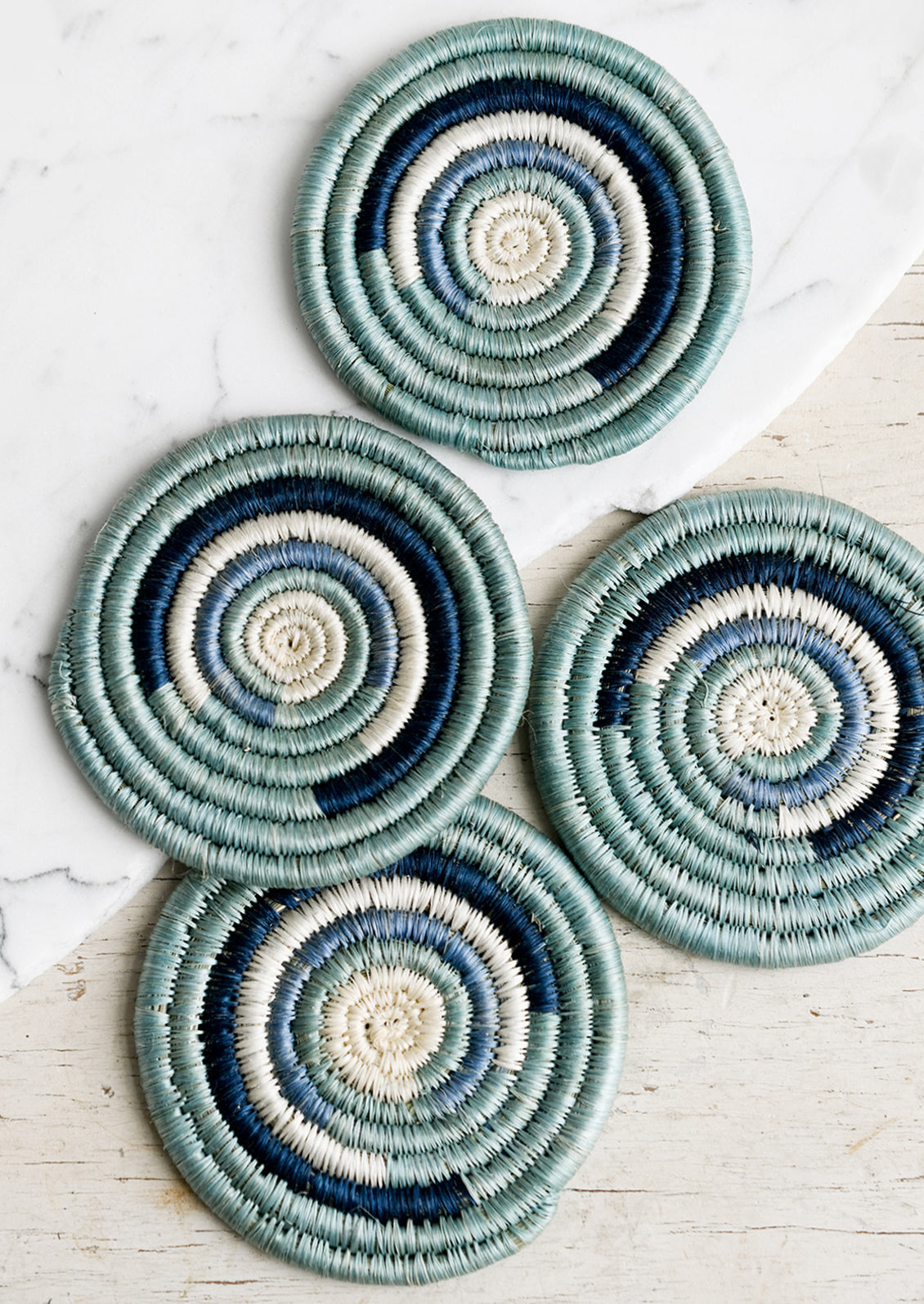 Syrene Sweetgrass Coasters