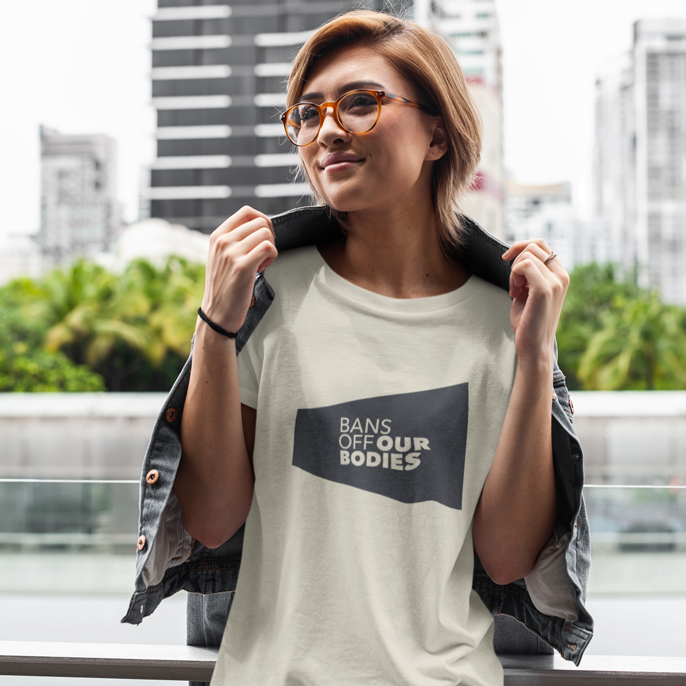 Limited Edition - Bans Off Our Bodies  l  Cream Unisex Tee