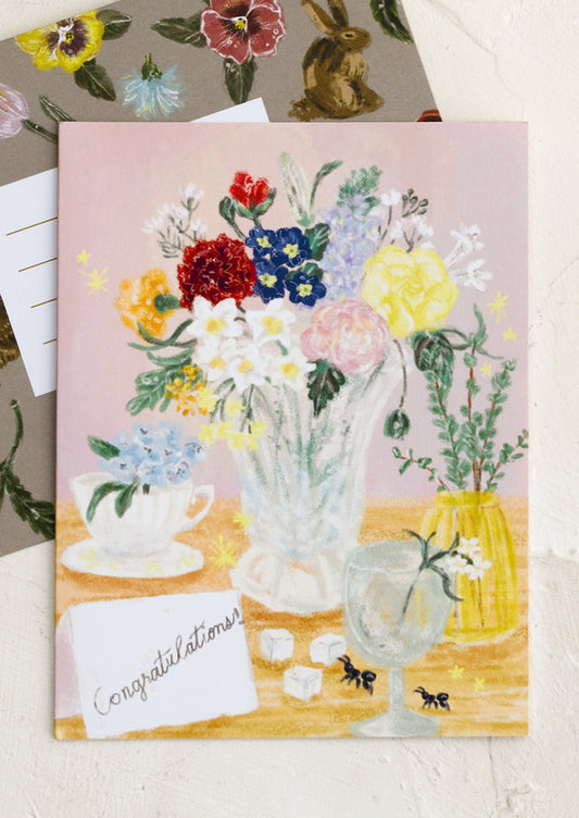 Tablescape Congratulations Card