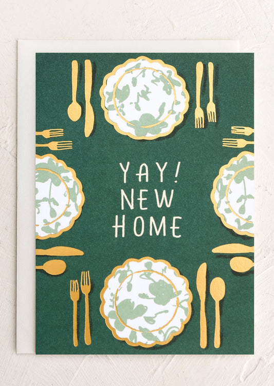 Table Setting New Home Card