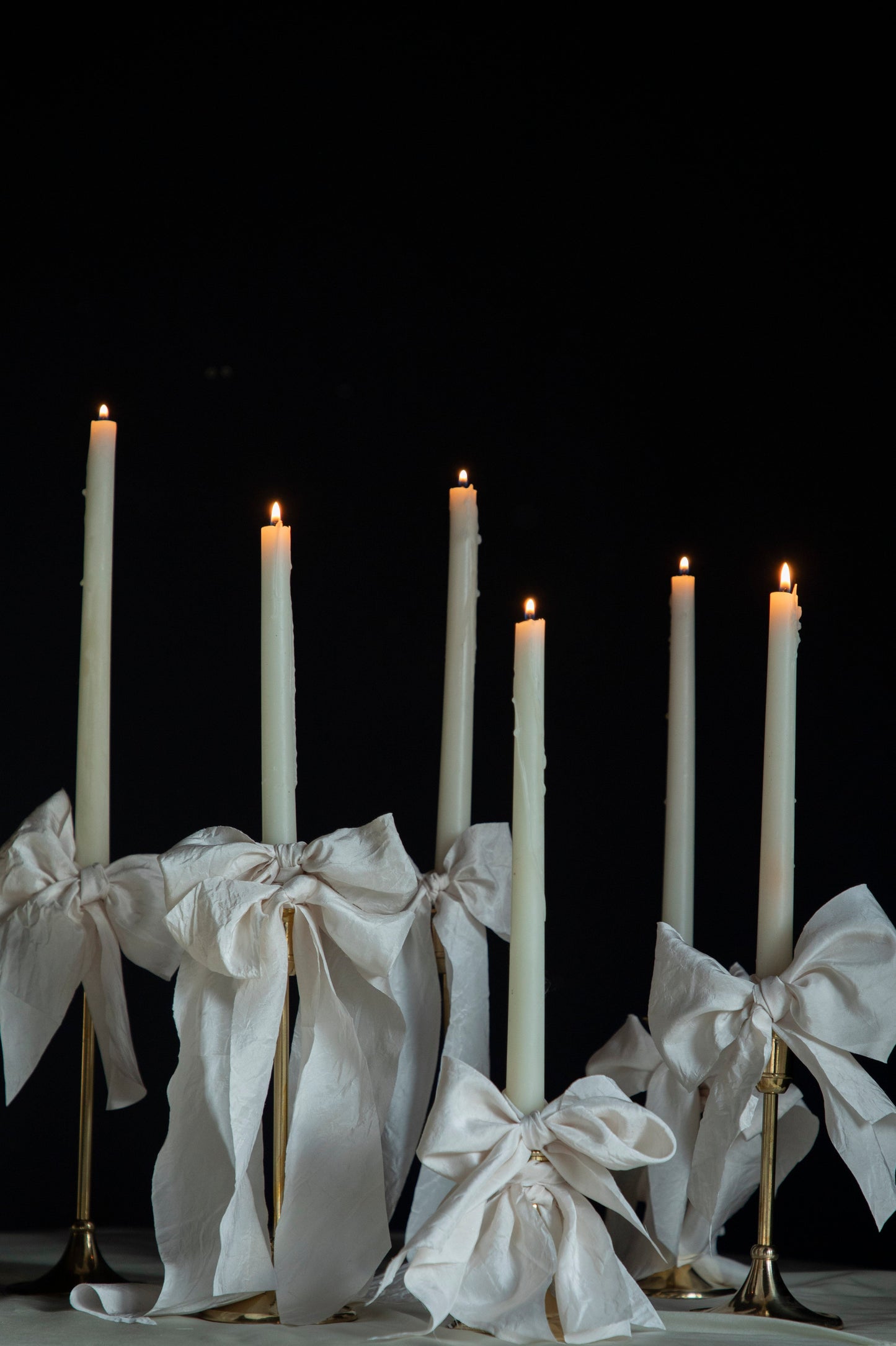 Antique White Crinkle Taffeta Silk Ribbon