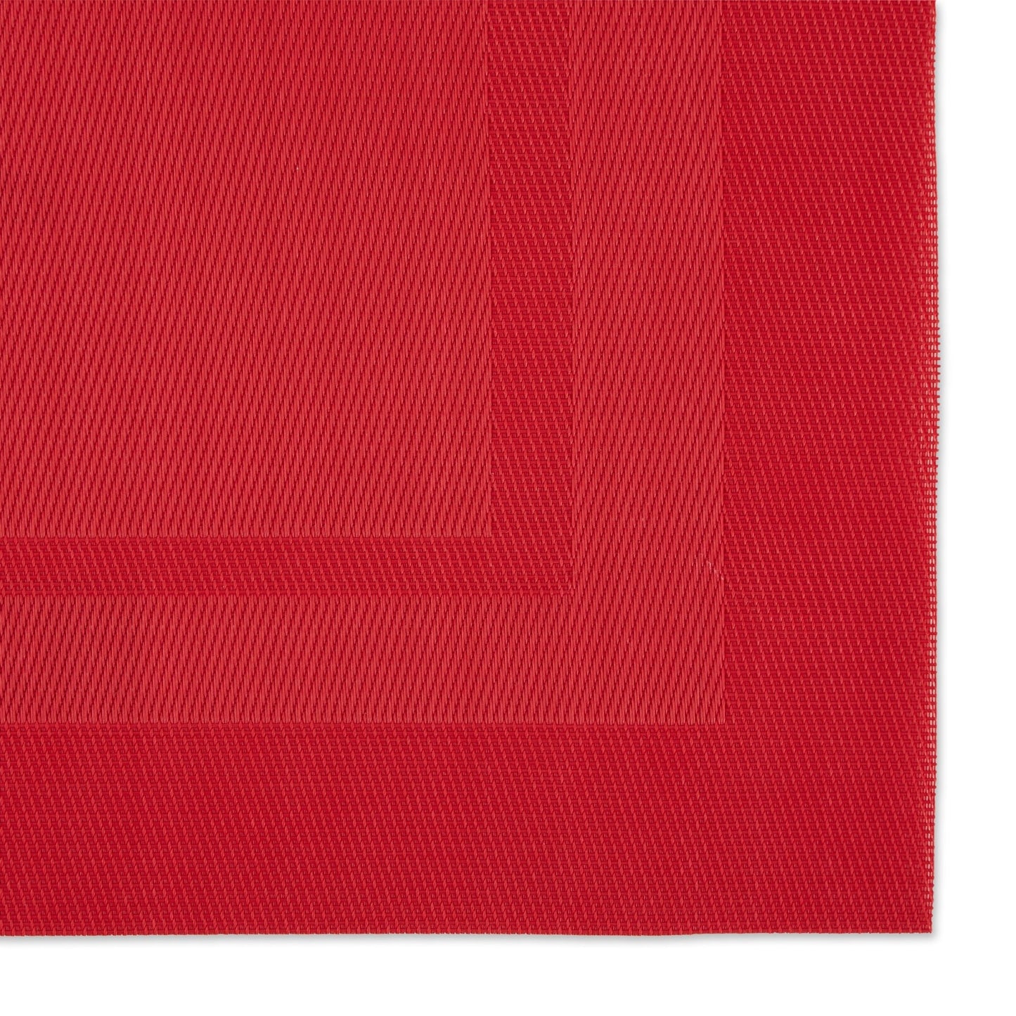 Tango Red Double Frame Placemats, Set Of 6