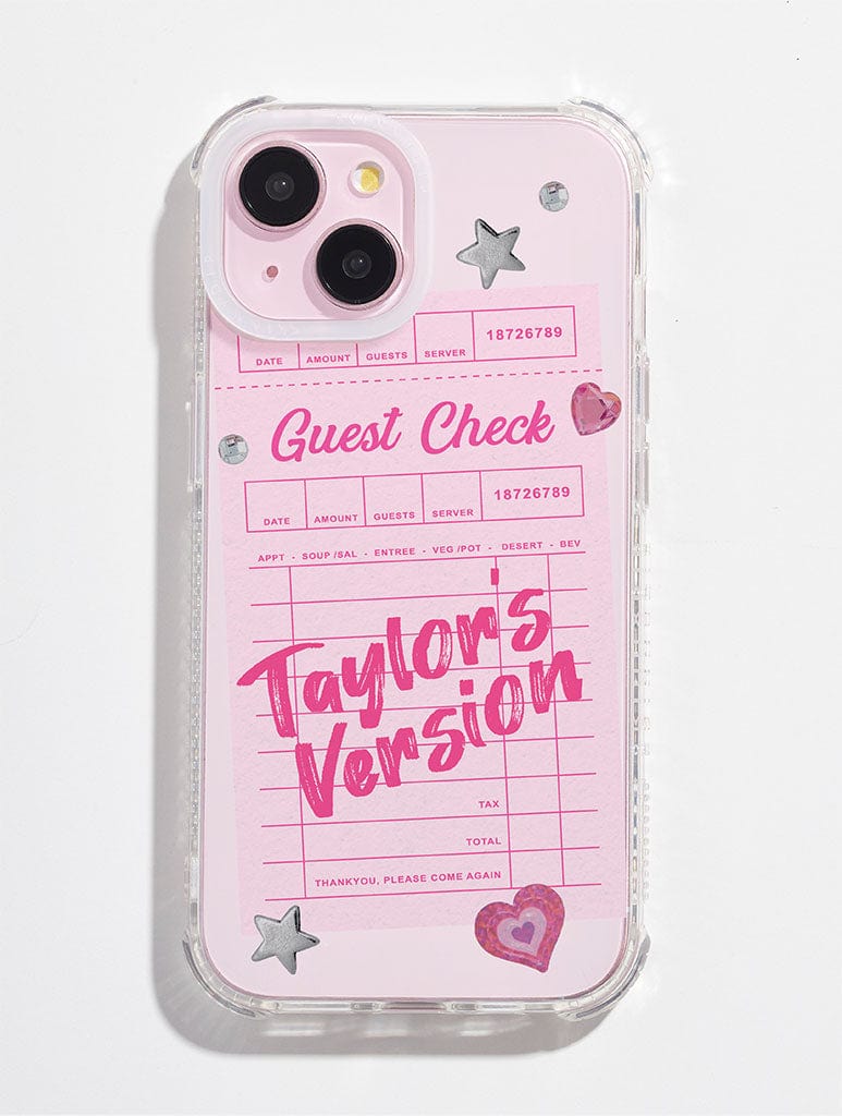 Taylor Guest Check Shock iPhone Case
