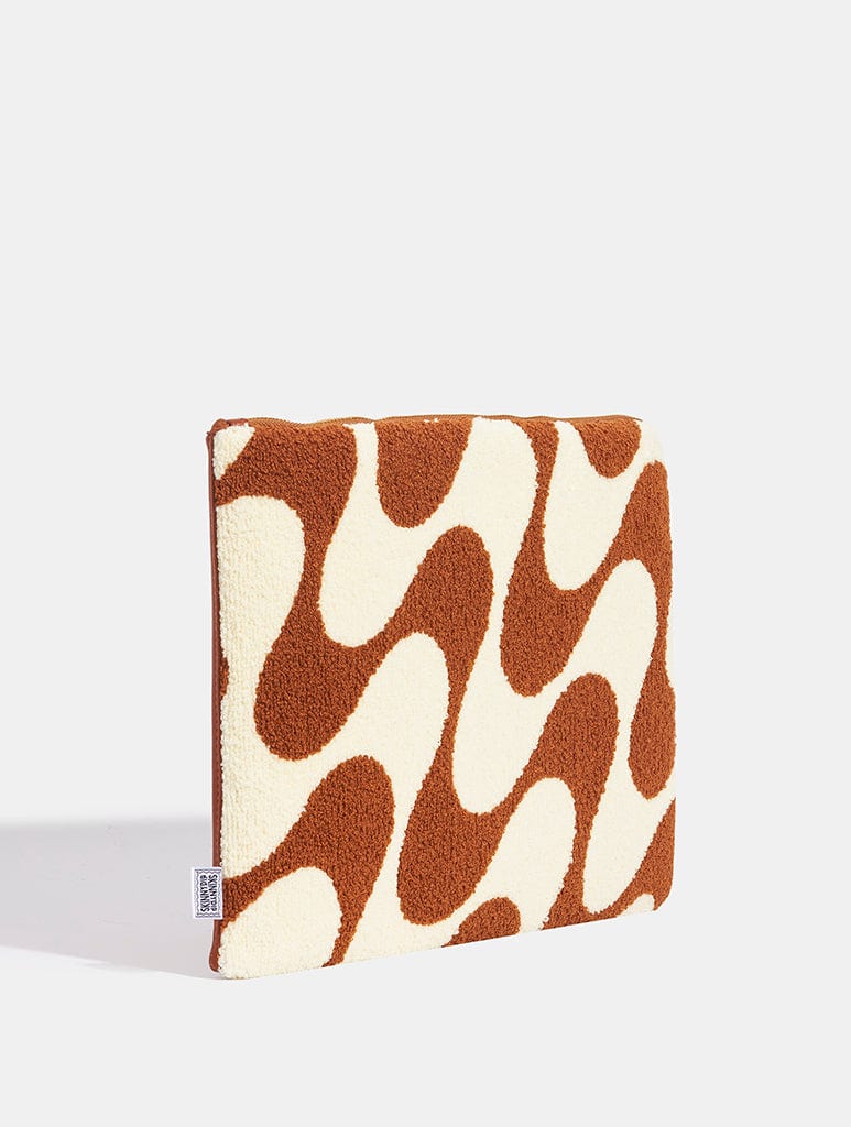 Teddy Wave Fuzzy Laptop Case