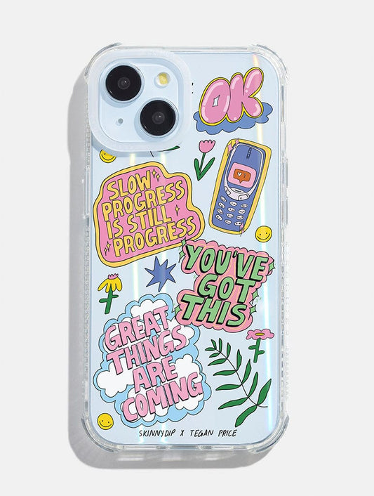 Tegan Price x Skinnydip Affirmation Shock iPhone Case