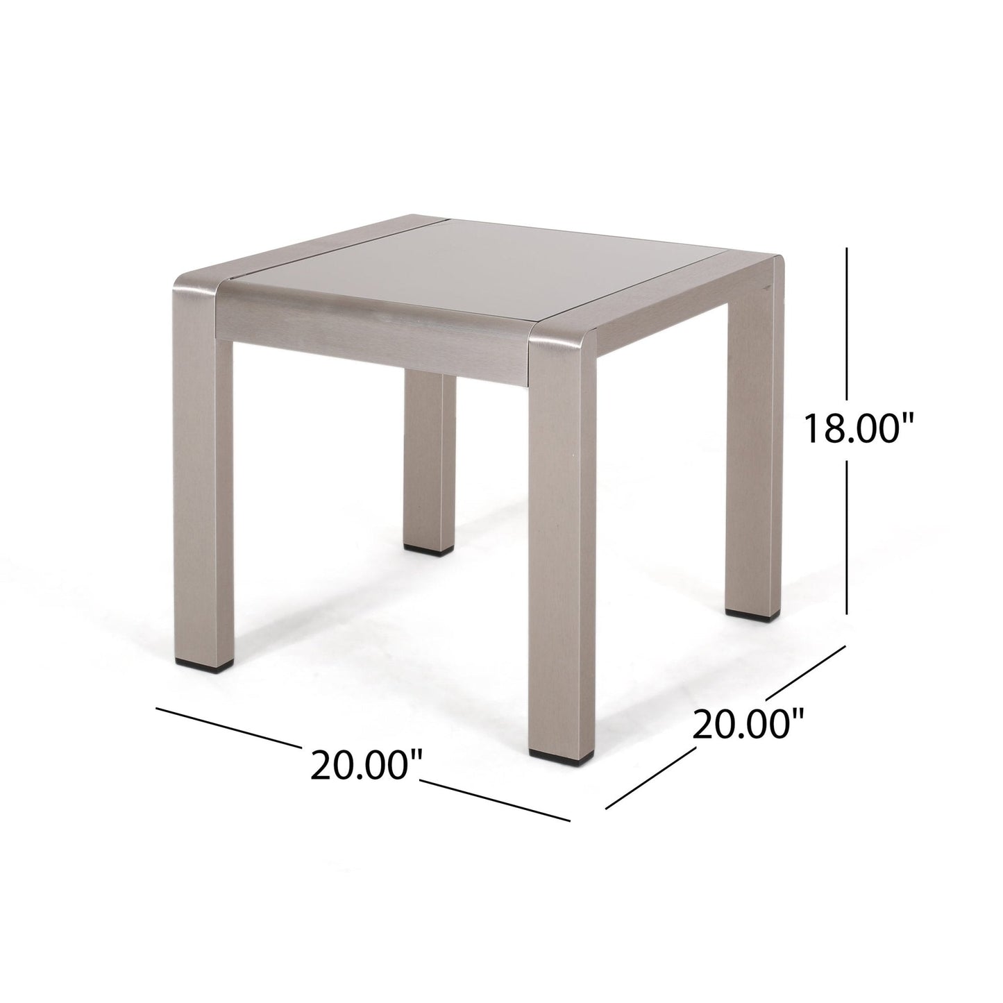 Tempest Outdoor Metal Side Table