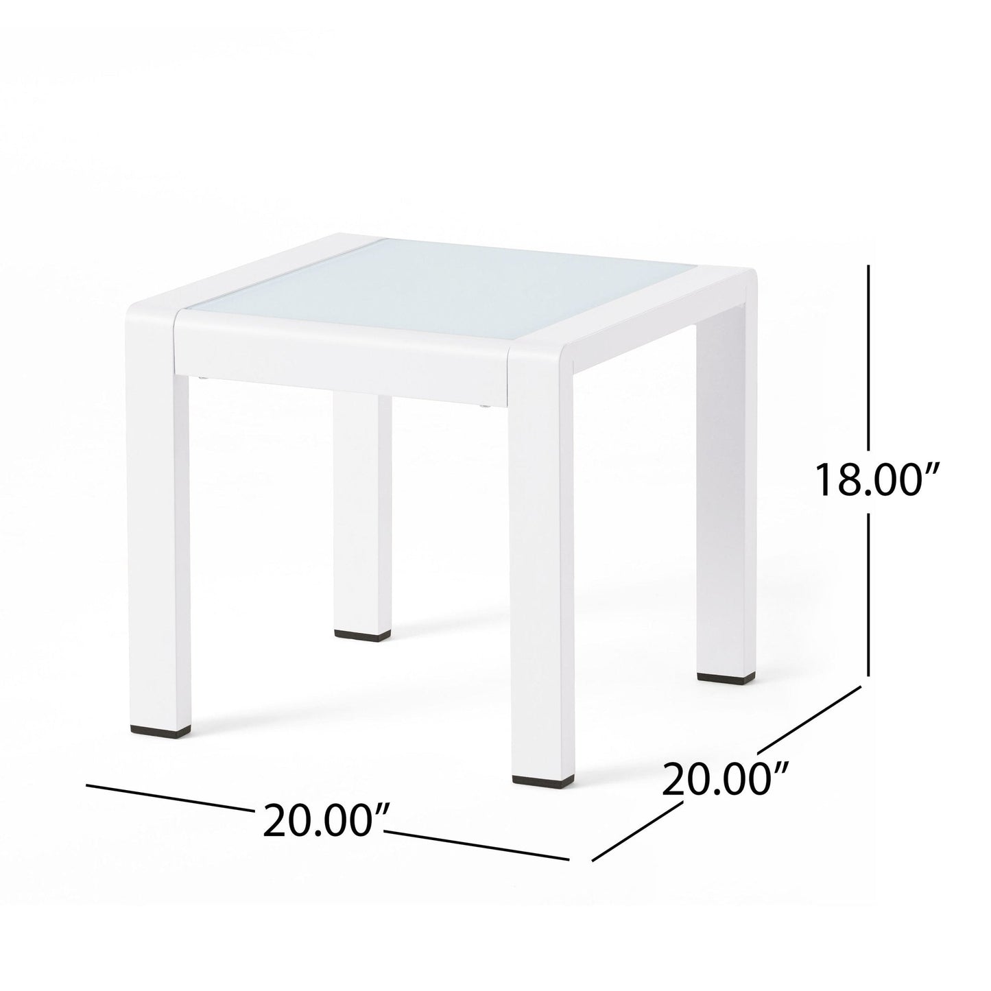 Tempest Outdoor Metal Side Table