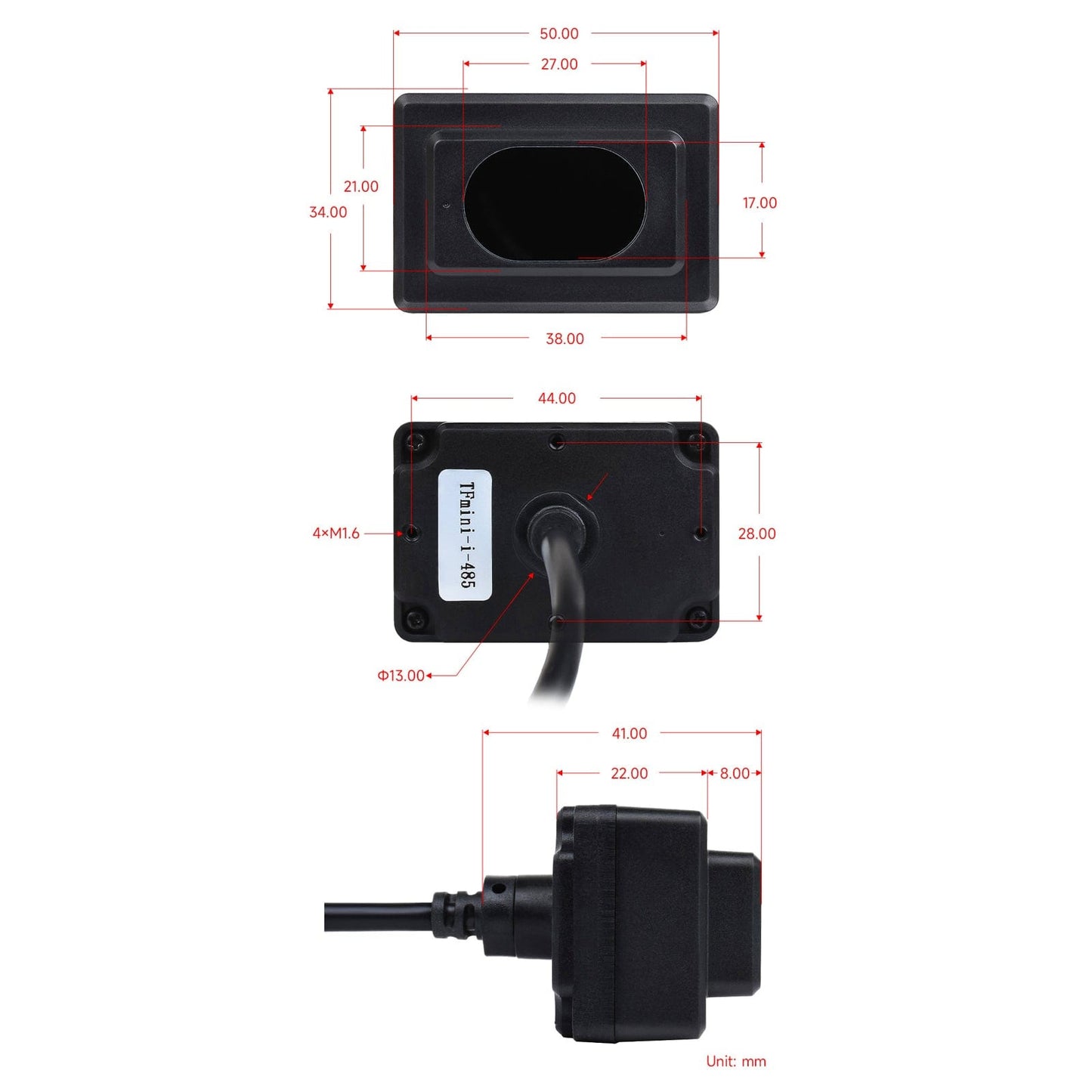 TFmini-i Industrial Lidar Ranging Sensor