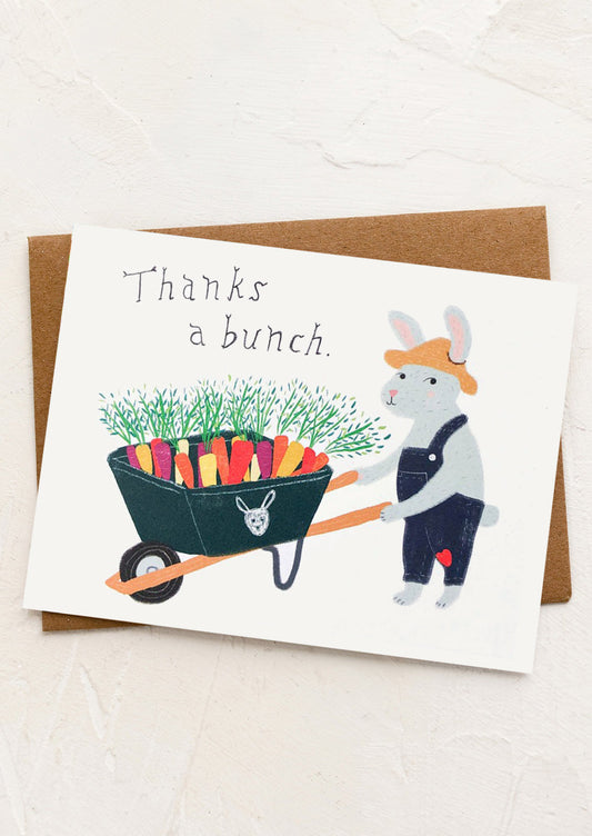 Carrot Haul Thank You Card