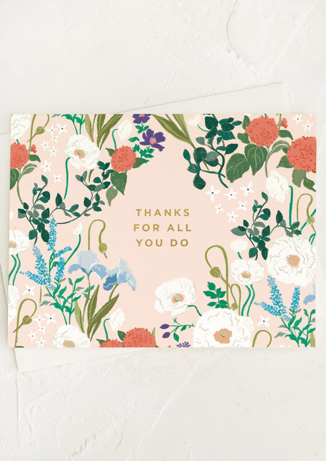 Thanks For All You Do Card