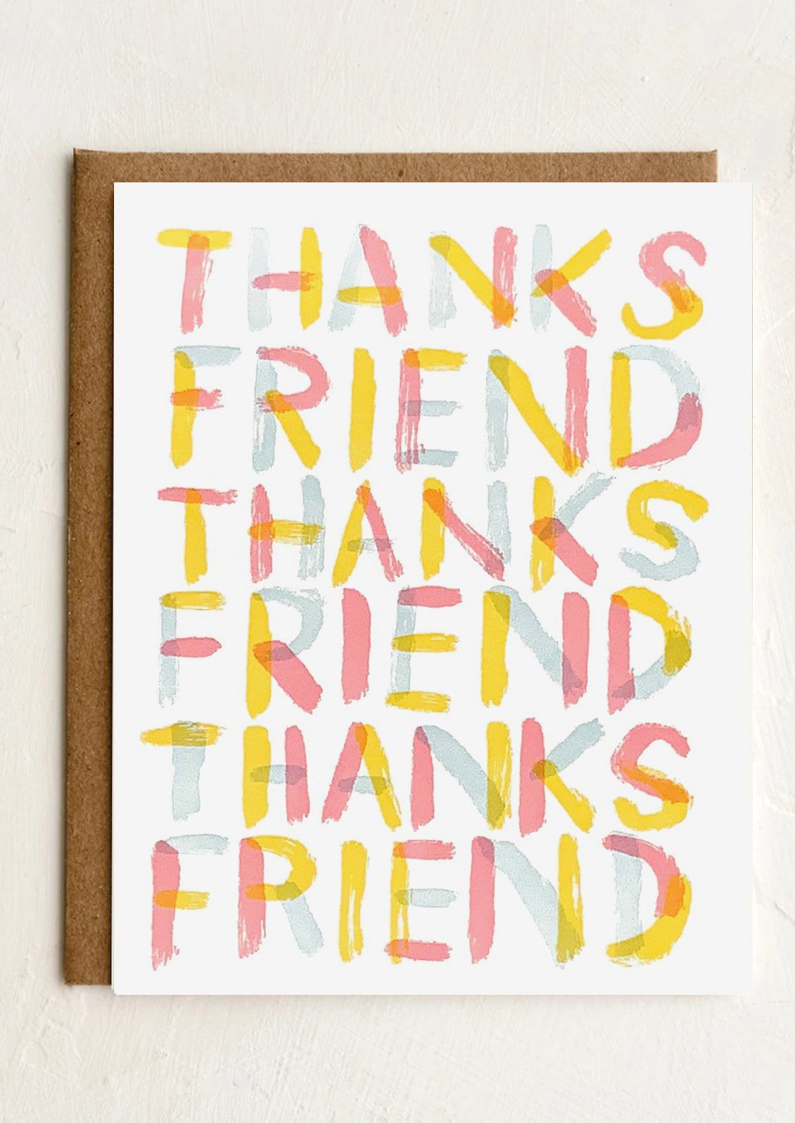 Thanks Friend Card