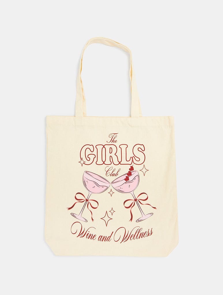 The Girls Wine & Wellness Tote Bag