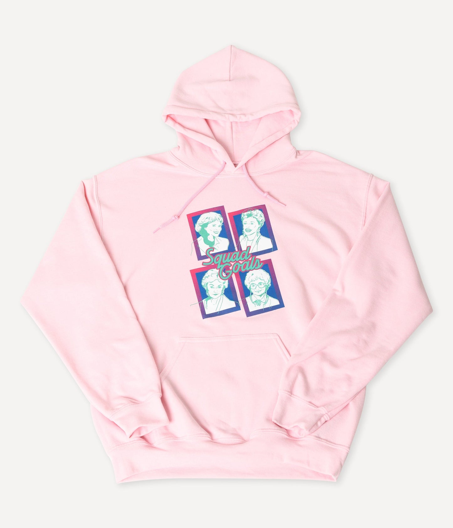 The Golden Girls x Unique Vintage Pink Girl Gang Hoodie