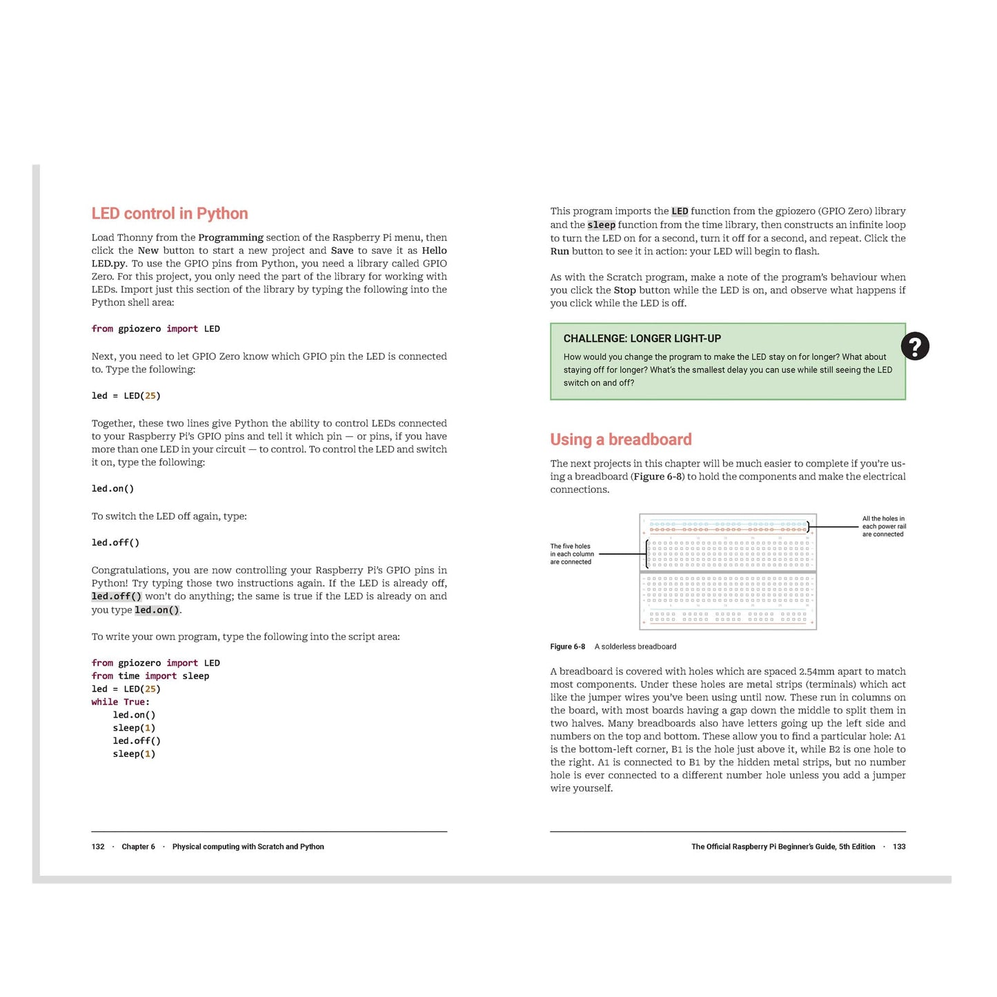 The Official Raspberry Pi Beginner's Guide 5th Edition