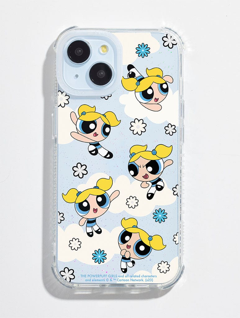 The PowerPuff Girls x Skinnydip Bubbles Repeat Shock iPhone Case