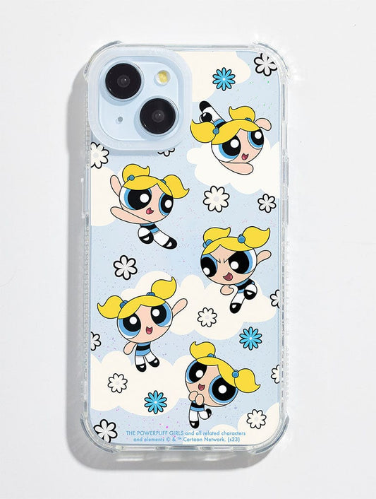 The PowerPuff Girls x Skinnydip Bubbles Repeat Shock iPhone Case