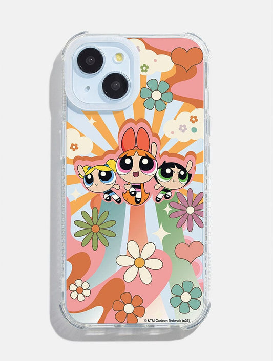 The PowerPuff Girls x Skinnydip Flower Power Shock iPhone Case