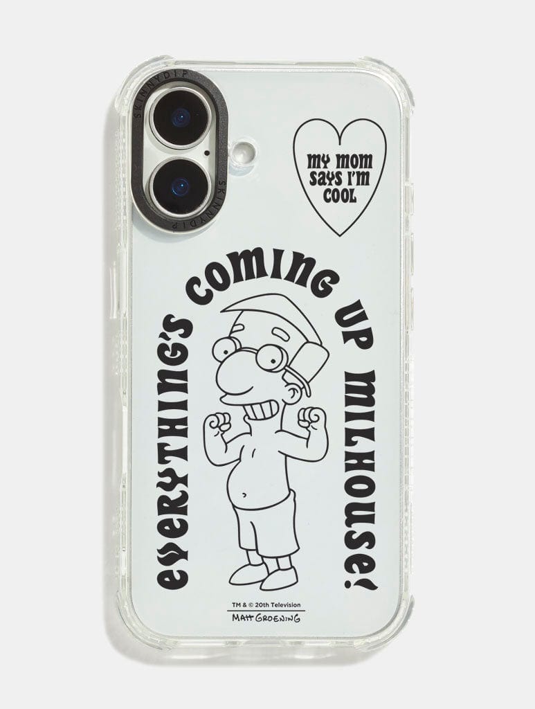 The Simpsons Everything's Coming Up Milhouse Shock iPhone Case