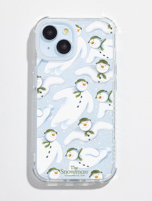 The Snowman Flying Shock iPhone Case
