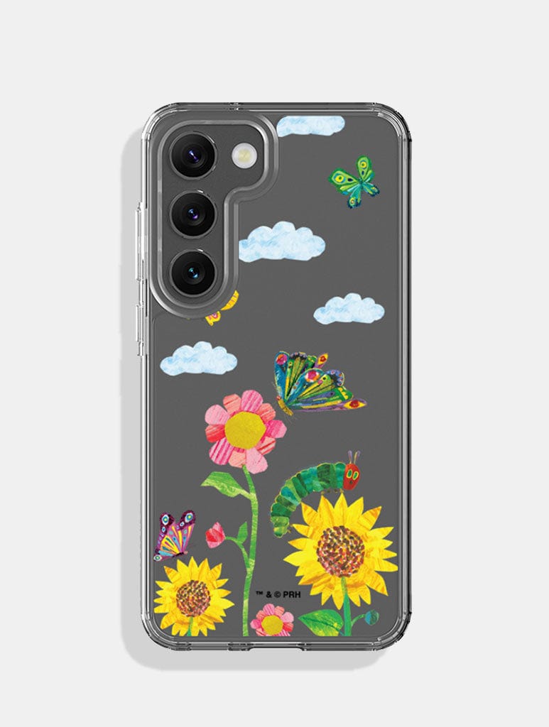 The Very Hungry Caterpillar x Skinnydip Spring Flowers Android Case