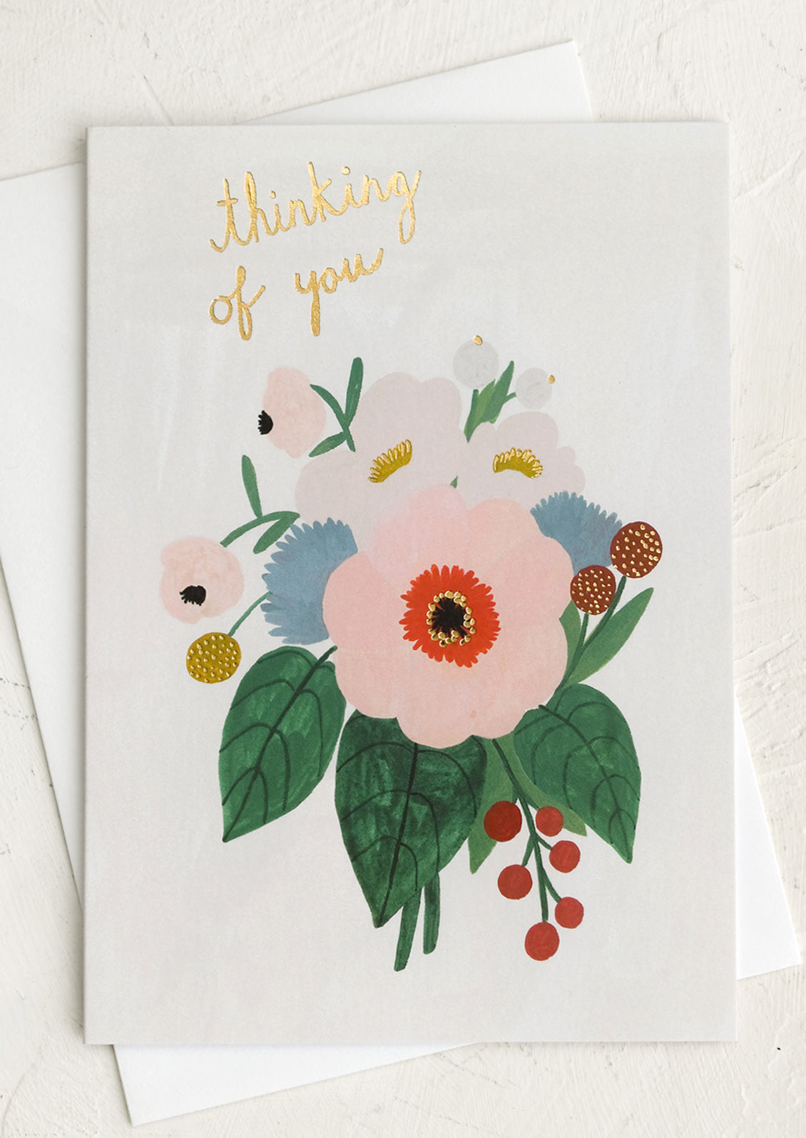 Thinking Of You Bouquet Card