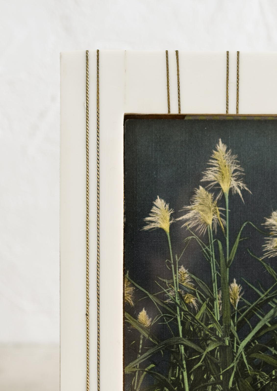 Ticking Stripe Picture Frame