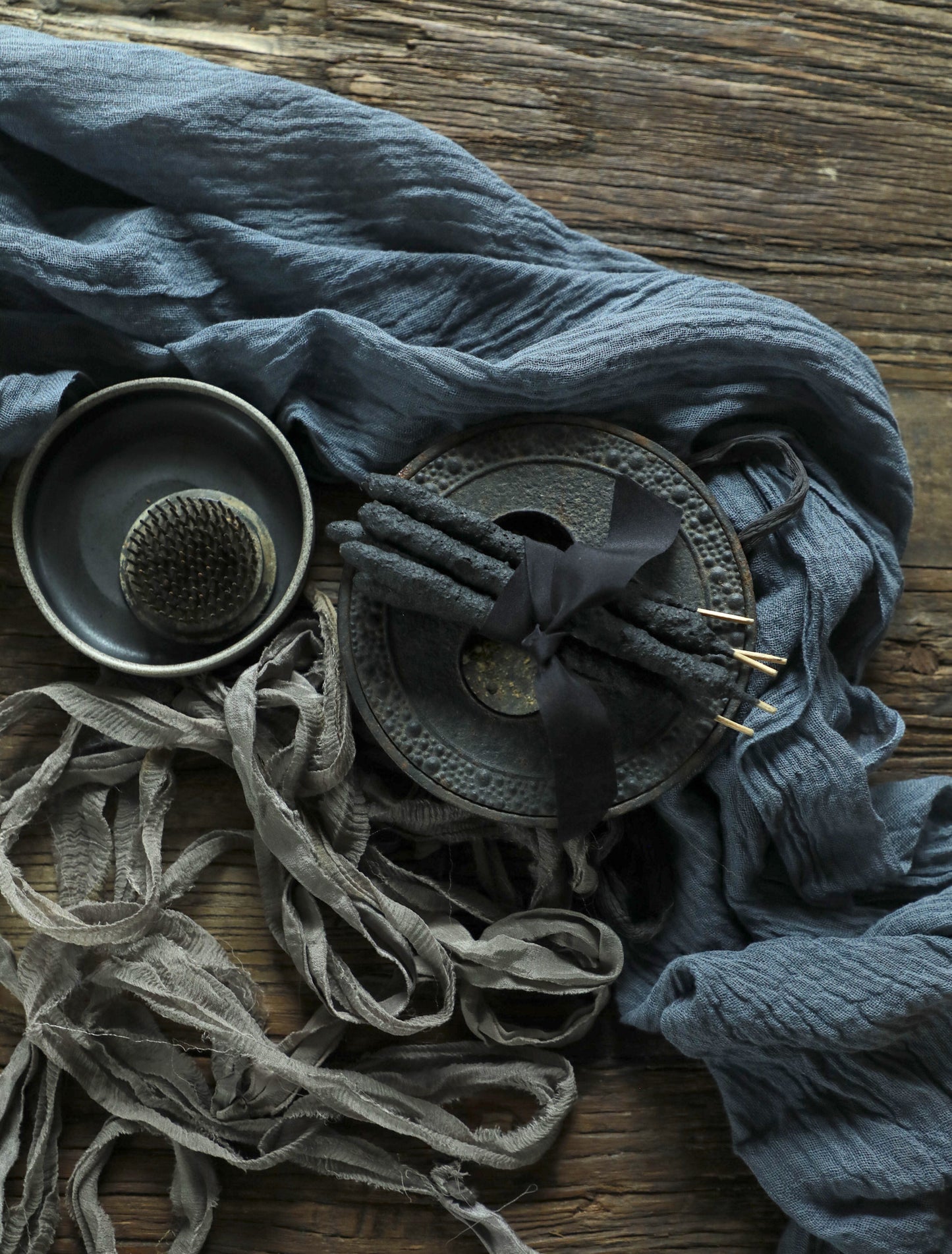 Blue Slate {Tight Weave Table Cover}